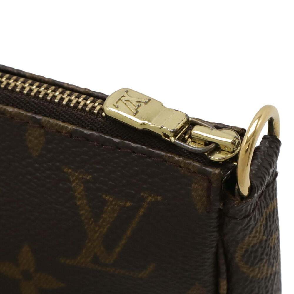 LOUIS VUITTON Brown Monogram Pochette Pouch - Picture 5 of 9